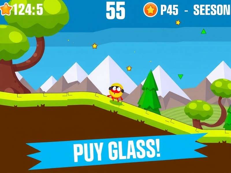 Papri Crunchy Race colorful food-themed racing Papri Crunchy Race gameplay screenshot